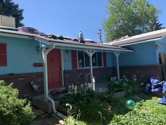 Better Construction Roofing – roof moss removal before and after results